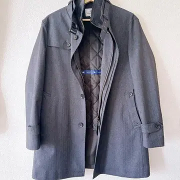 빔즈 BEAMS HEART 코트 44사이즈 M 블랙 비즈니스