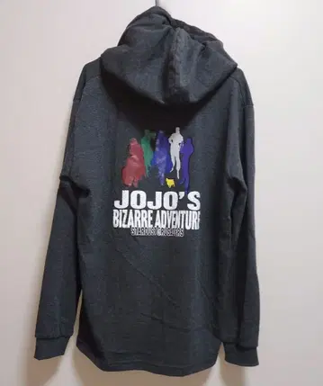 죠죠의 기묘한 모험 긴팔 후드티 스타더스트 크루세이더스 L 사이즈