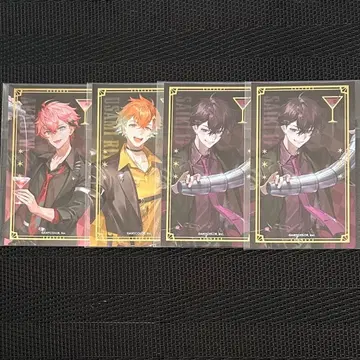 니지산지 아카기 웬 우사미 리토 사에키 잇테츠 아니카페 칵테일 카드