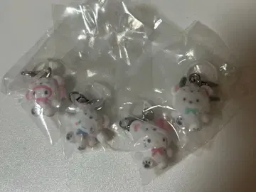 푹신푹신 스노우 산리오 메지루시 액세서리 가챠가챠 묶음 판매