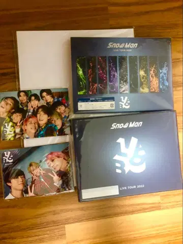 SnowMan 스노라보 Labo 초회반 일반ver 팜플렛 사진 세트