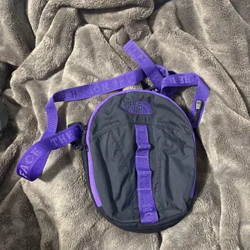 THE NORTH FACE 숄더백 블랙/퍼플