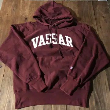Champion VASSAR 후드티 리버스 위브 버건디 구제 의류