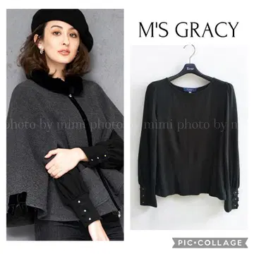 M'S GRACY 카탈로그 게재 플라워 모티브 티셔츠