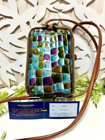 모다 프린치페 IC 카드 홀더 부착 지갑 미니백