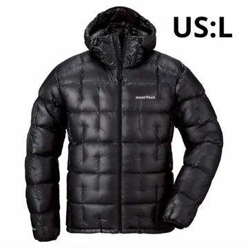 몽벨 US 플라즈마 1000 알파인 다운 후드티 L 정품 US