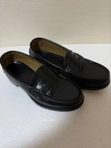 HARUTA 블랙 로퍼 23 2E (표시 사이즈)