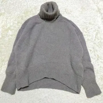 갤러리 바이 GALERIE VIE 파인 울 터틀 풀오버