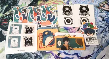 Eve culture 문화 복권 스티커 세트