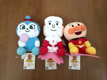 호빵맨 봉제 인형 세트