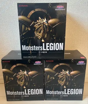 유희왕 Monsters LEGION 라의 익신룡 피규어 3세트