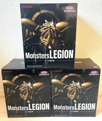 유희왕 Monsters LEGION 라의 익신룡 피규어 3세트