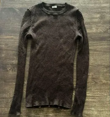 IENA 이에나 6x3 리브 크루넥 풀오버