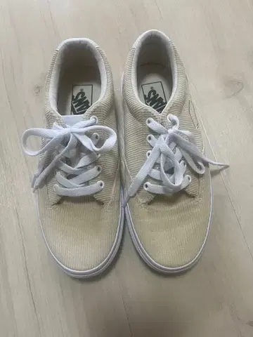 VANS 스니커즈 코듀로이 베이지