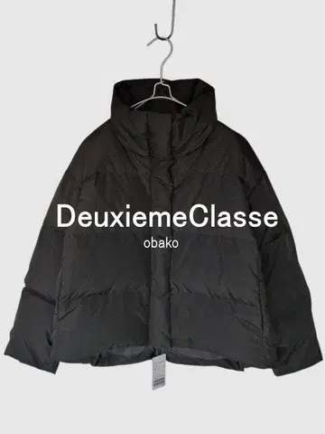 새상품 두지엠 클라세 / Short 다운 자켓*F*블랙