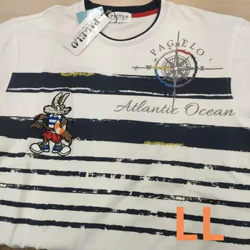 PAGNALO 스트라이프 T셔츠 LL