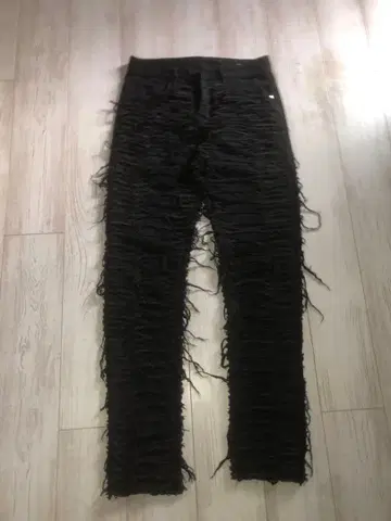 슬림핏 데미지 데님 30 drip