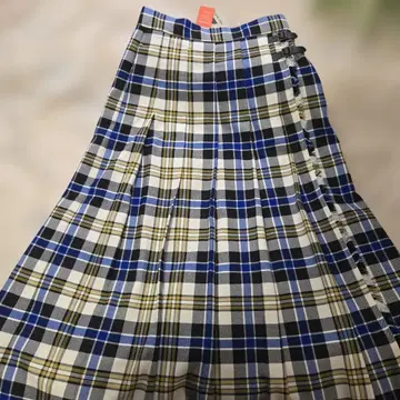 niko and - 체크 무늬 플리츠 스커트