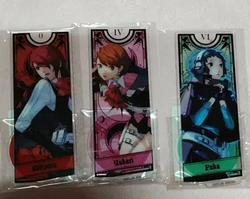 페르소나 3 구스마 복권 아크릴 스탠드 유카리 미츠루 후우카