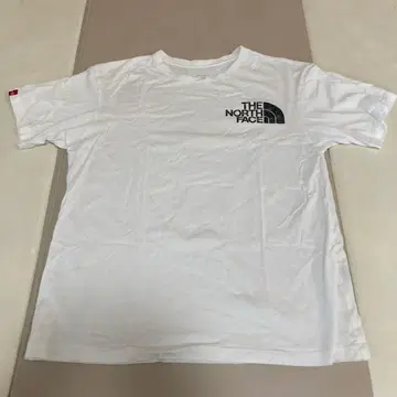 THE NORTH FACE 화이트 티셔츠