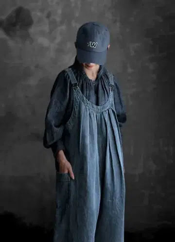 joie de vivre 스톤 바이오 데님 살로펫