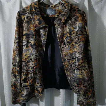 Vessel 테일러드 자켓 컬러풀 다색의 추상 무늬 42호