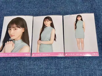 노기자카46 브로마이드 슬리브리스 니트 카와사키 벚꽃 컴프