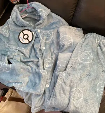 포켓몬 카비곤 파자마 룸웨어 보아 상하의 세트 M