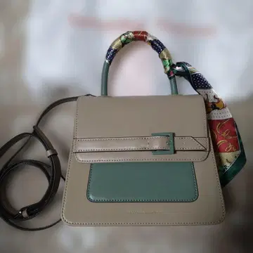 Samantha Thavasa 숄더백 베이지/그린