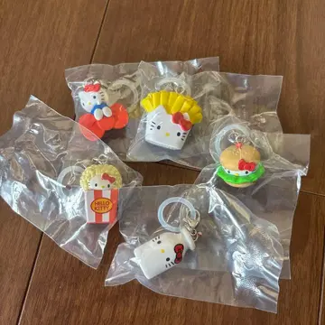 헬로키티 퍼스트 푸드 키링 5개 세트 컴플리트 세트