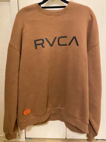[ RVCA ] 브라운 크루넥 트레이닝복