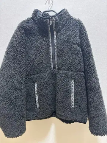 노스페이스 플리스 자켓 그레이
