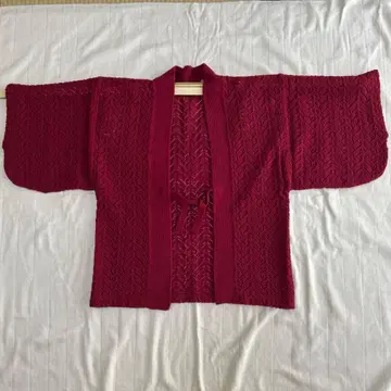 기모노 겉옷 니트 소재