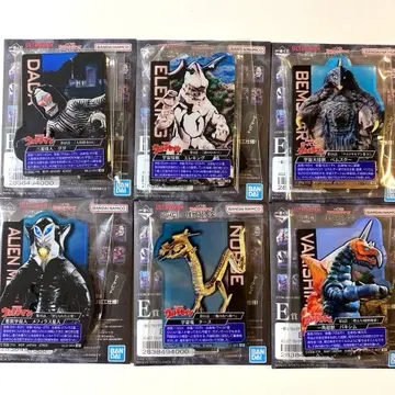 제일복권 울트라맨 시리즈 E상 ACLLECT 아크렉트 6종 세트