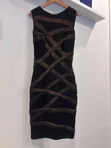 타다시 쇼지 블랙 드레스 원피스 xxs