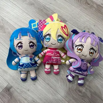 프리큐어 봉제 인형 3체 세트
