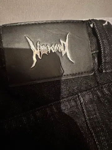 NOREMID 블랙 데님 팬츠