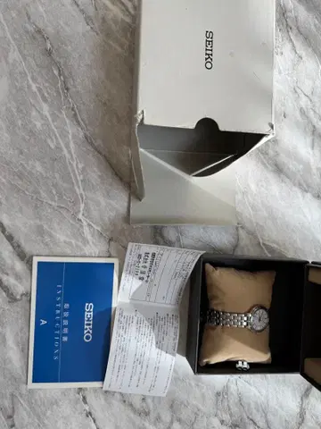 SEIKO 쿼츠 손목시계 실버 SSDA005