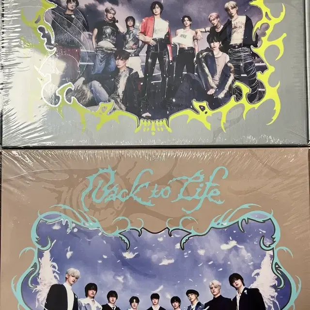 앤팀 백투라이프 미개봉 앨범 breath gaze