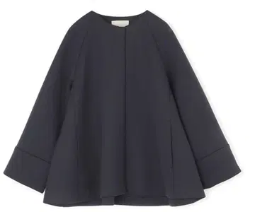 UNFILO 워셔블 더블 페이스 숏코트 블랙 S