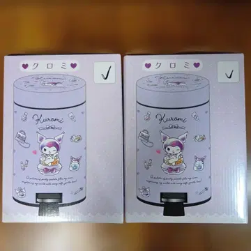 산리오 쿠로미 더스트 박스 2개 세트