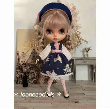 어린 양 원피스 블루 No.435 브라이스 아웃핏