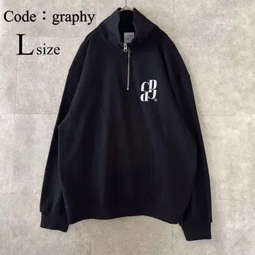 codegraphy 빅칼라 하프 ZIP 속기모 L