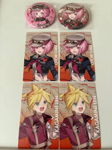 프로세카 세카라이 epickCard 캔뱃지 에피카 호우 에무 카가미네 렌