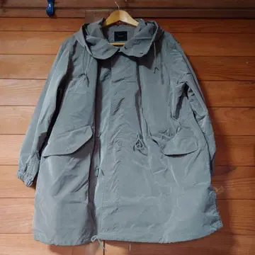 Spick & Span 발수 스노우 카모 후드티 코트