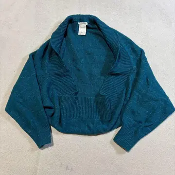 Rouge vif 라메 블루 그린 가디건 긴팔 프리 사이즈