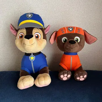 퍼피 구조대 봉제 인형 2체 세트 체이스 주마