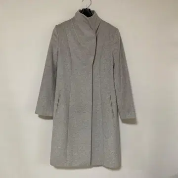 UNTITLED 언타이틀 롱 코트 0 라이트 그레이 계열 울 DMW