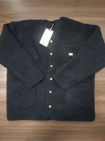 Lee 블랙 플리스 자켓