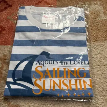 러브 라이브 선샤인 Aqours 4th LIVE 티셔츠